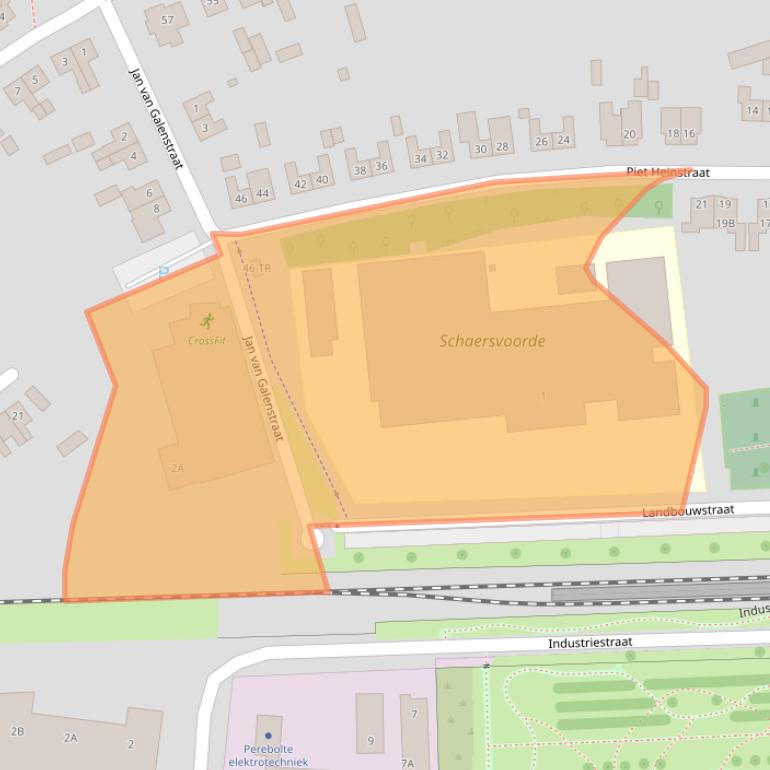 Kaart van postcodegebied 7122VM.