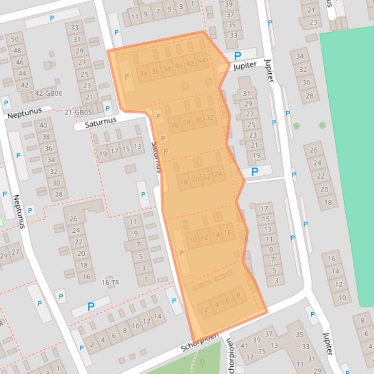 Kaart van postcodegebied 7122XR.