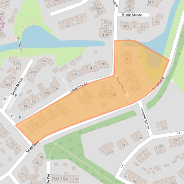 Kaart van postcodegebied 7123CD.