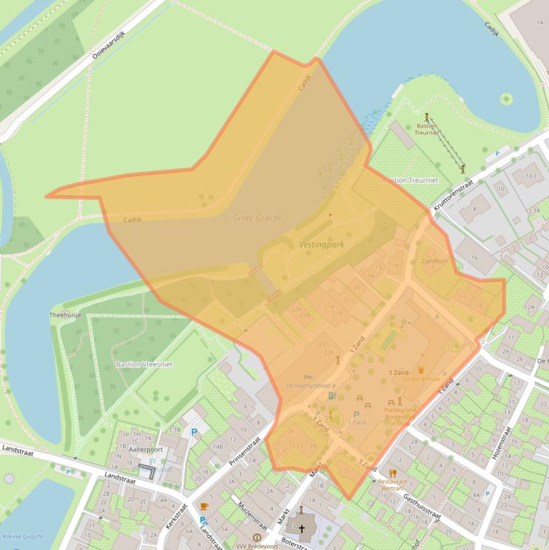 Kaart van postcodegebied 7126BG.