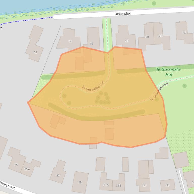 Kaart van postcodegebied 7126CJ.