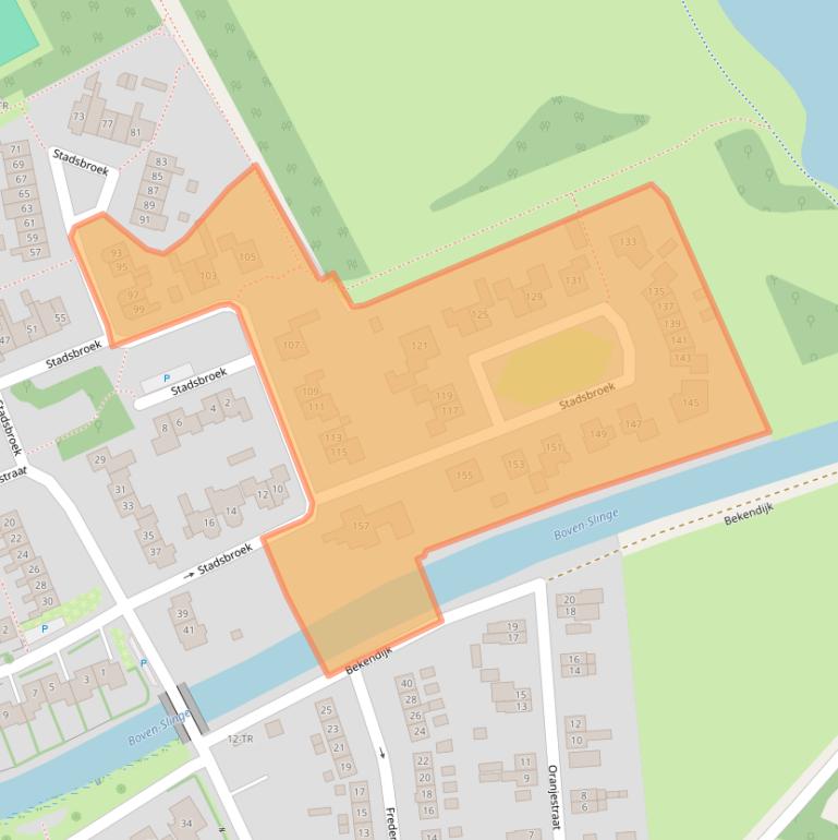 Kaart van postcodegebied 7126CP.