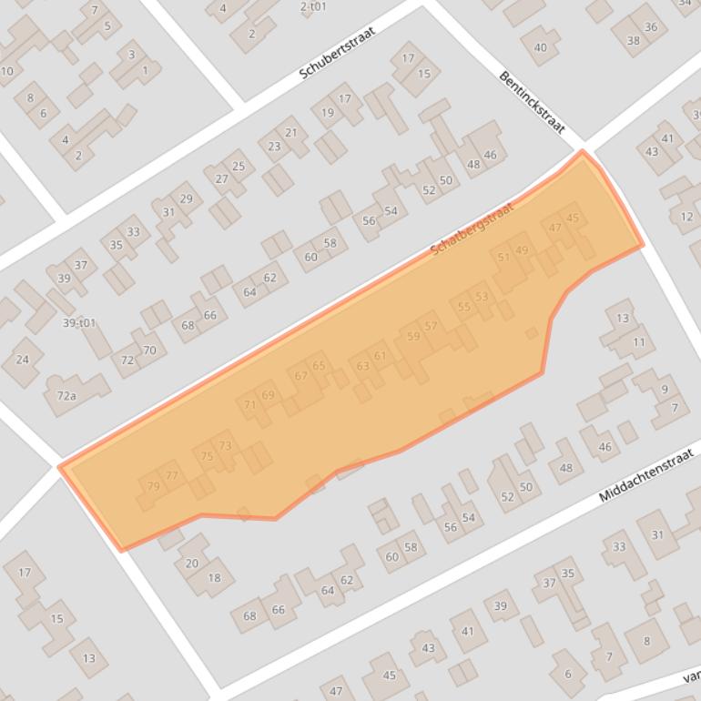 Kaart van postcodegebied 7131AP.