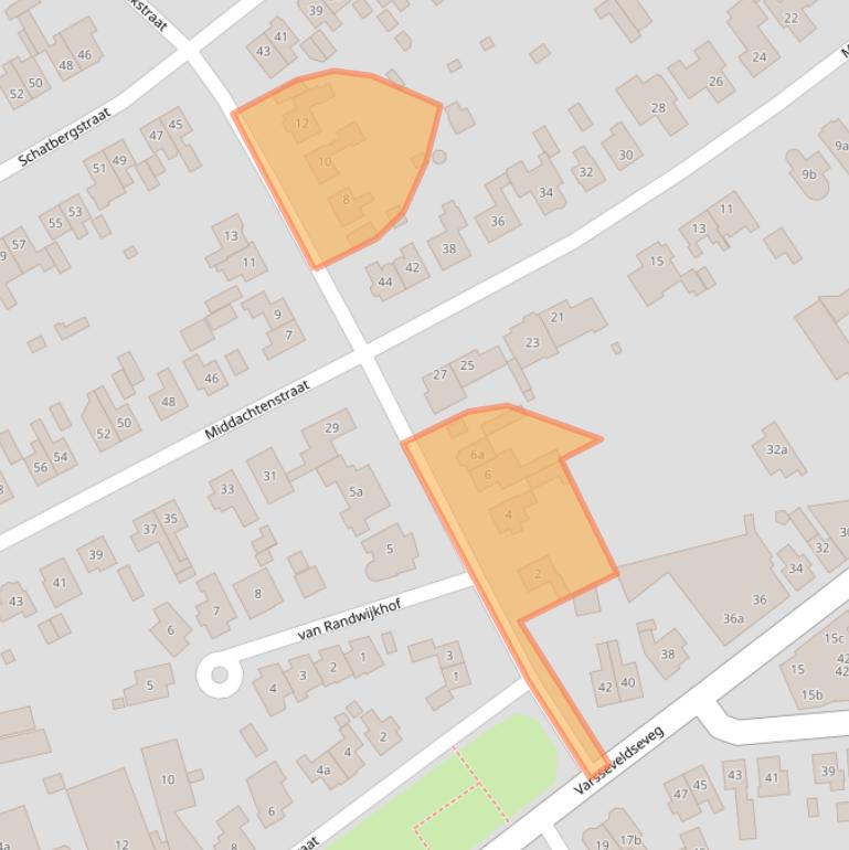 Kaart van postcodegebied 7131AW.