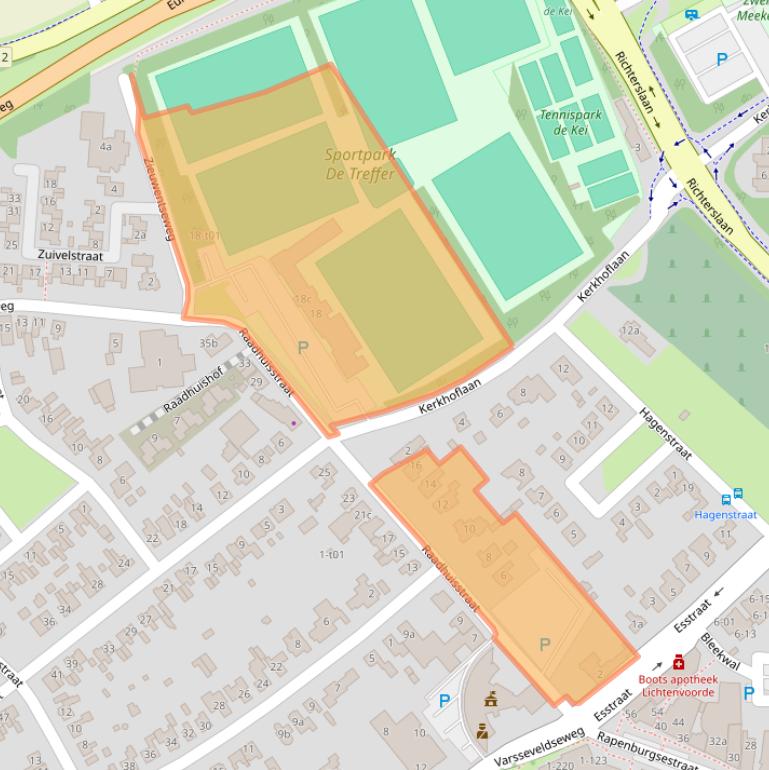 Kaart van postcodegebied 7131CM.