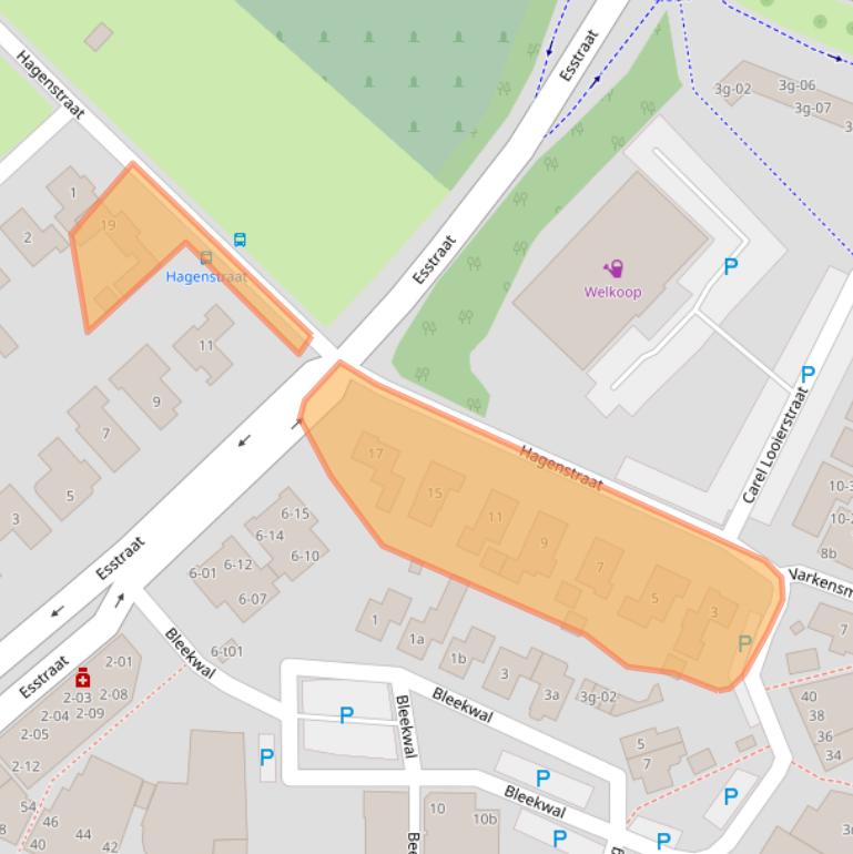 Kaart van postcodegebied 7131CS.