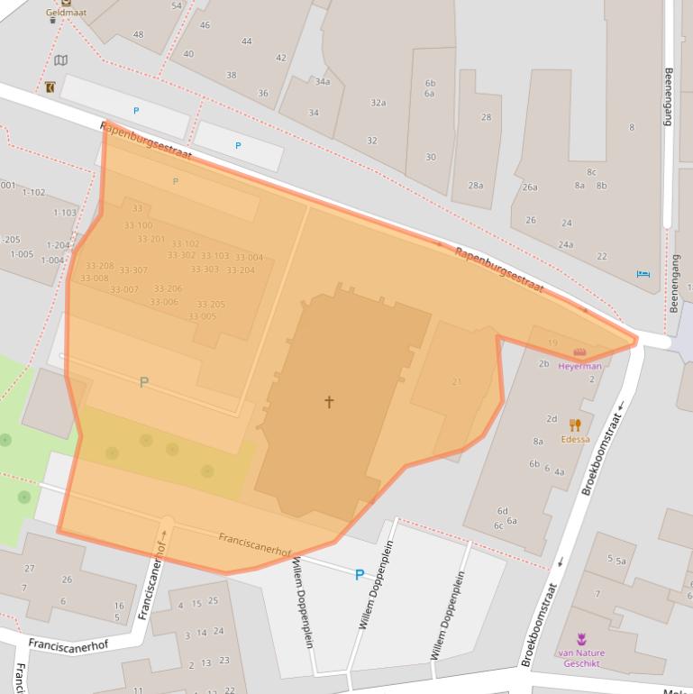 Kaart van postcodegebied 7131CW.