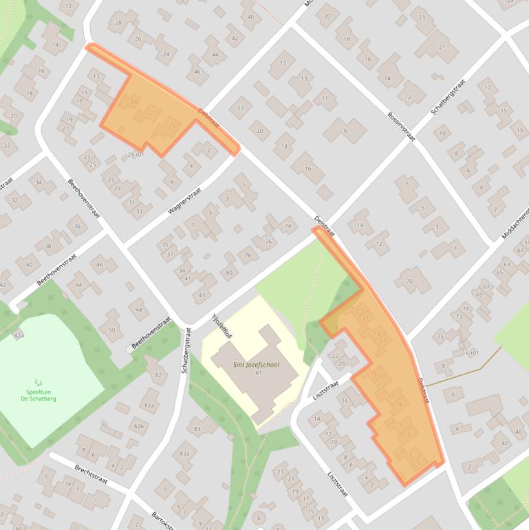 Kaart van postcodegebied 7131GL.