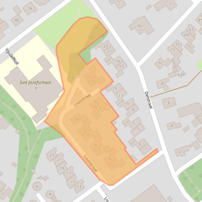 Kaart van postcodegebied 7131GN.