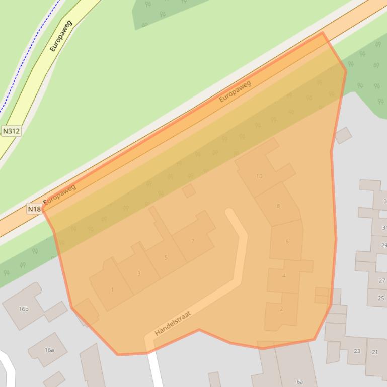 Kaart van postcodegebied 7131LD.