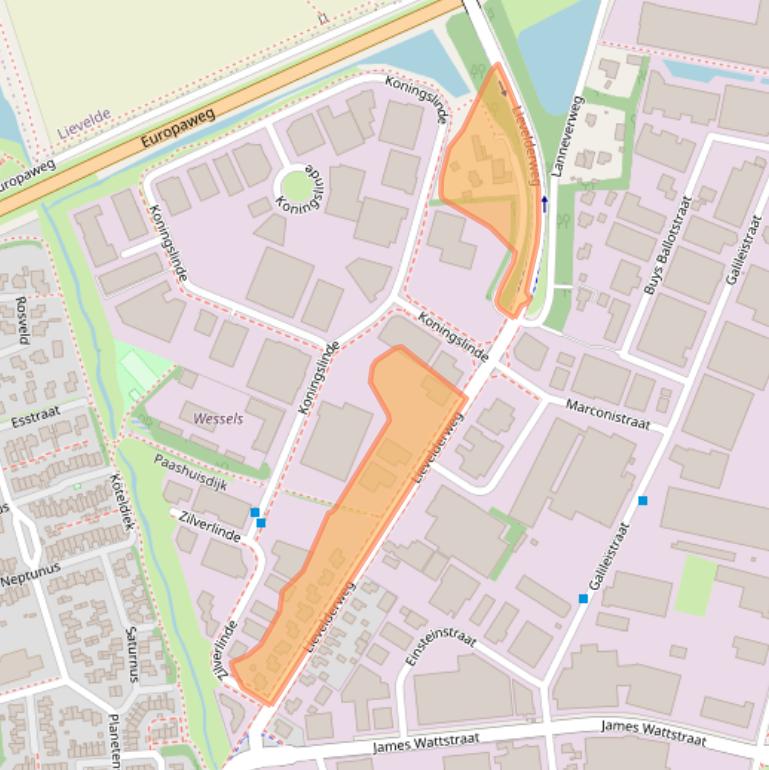 Kaart van postcodegebied 7131MB.