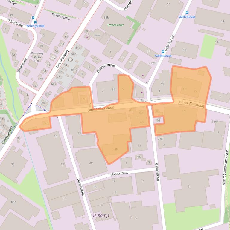 Kaart van postcodegebied 7131ME.