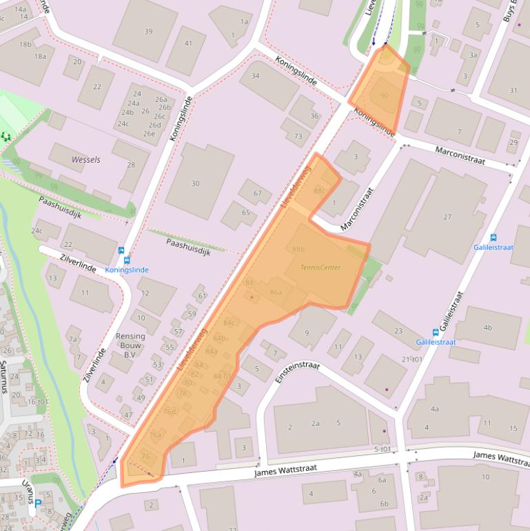 Kaart van postcodegebied 7131MG.