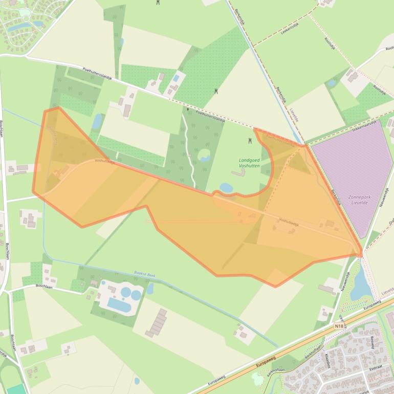 Kaart van postcodegebied 7131MJ.