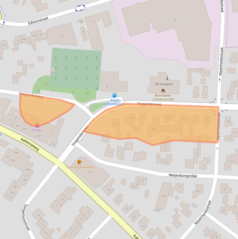 Kaart van postcodegebied 7131NT.