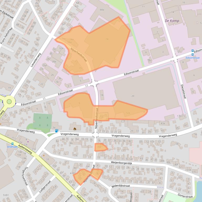 Kaart van postcodegebied 7131PA.