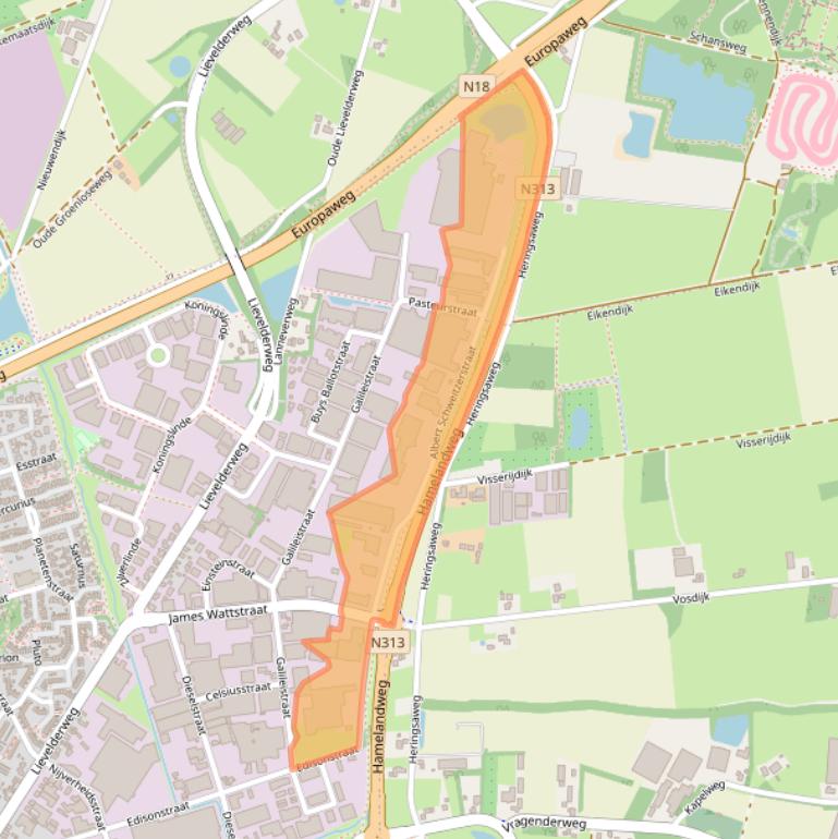 Kaart van postcodegebied 7131PG.