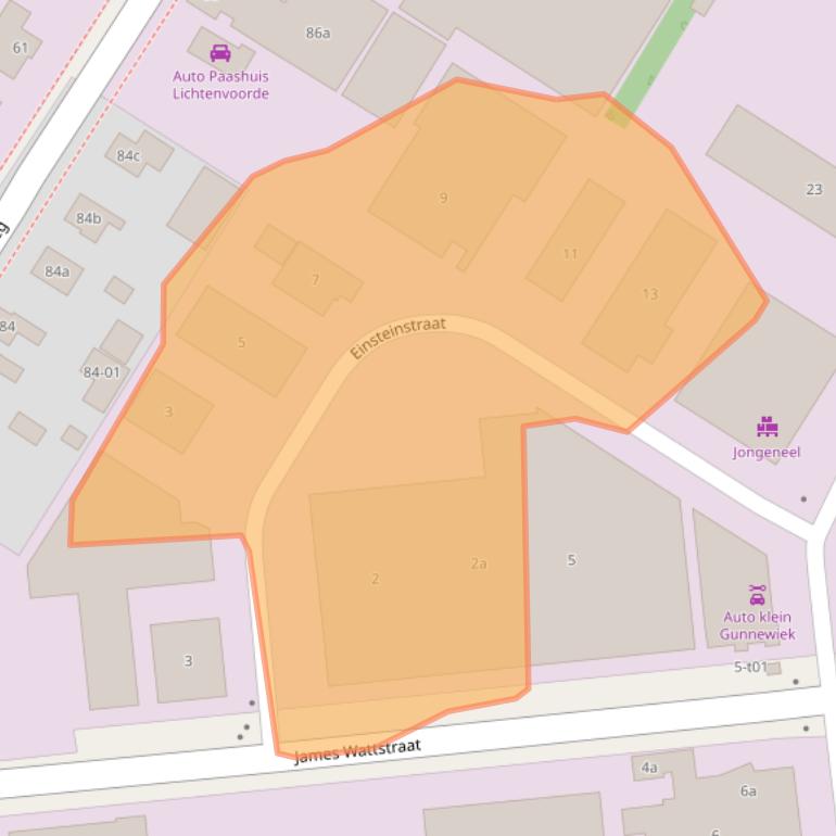 Kaart van postcodegebied 7131PK.