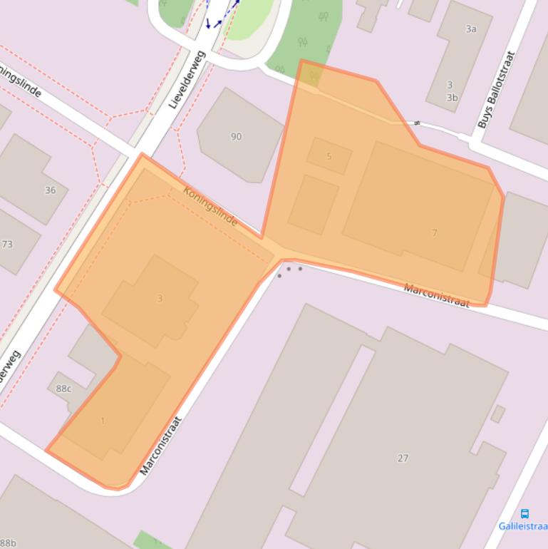 Kaart van postcodegebied 7131PL.