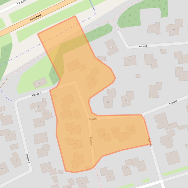 Kaart van postcodegebied 7131SV.