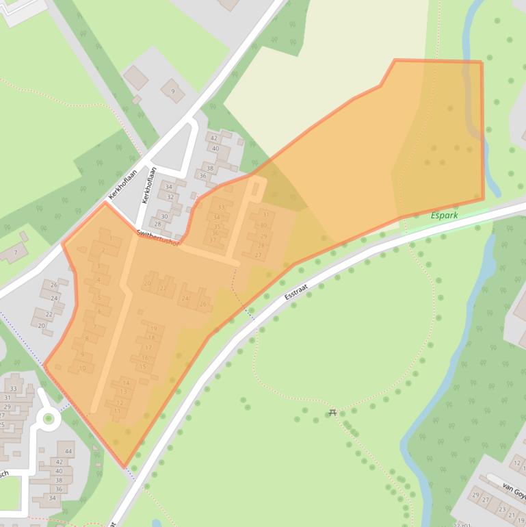 Kaart van postcodegebied 7131TA.