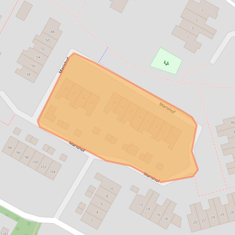 Kaart van postcodegebied 7131TL.