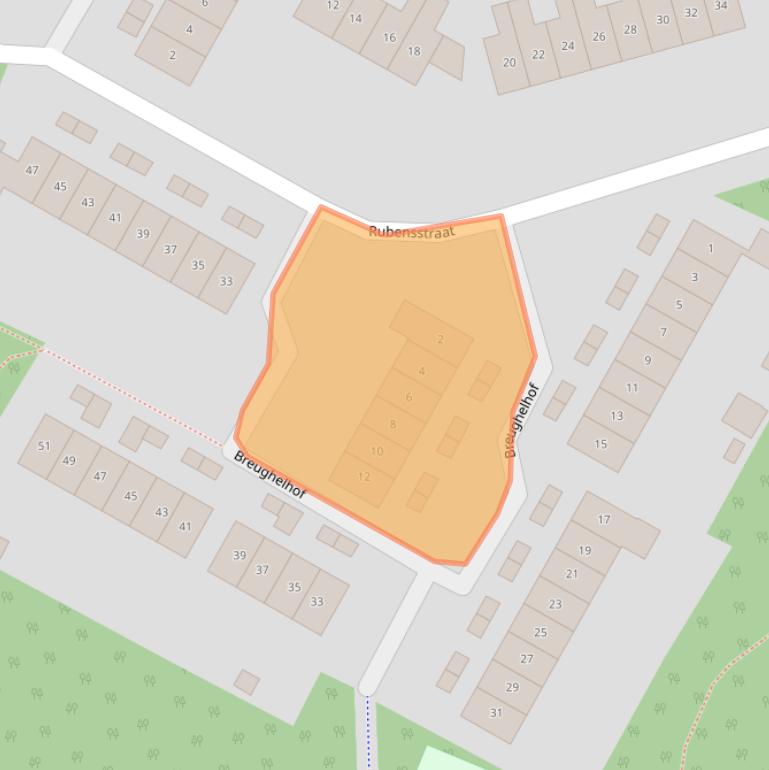 Kaart van postcodegebied 7131TR.