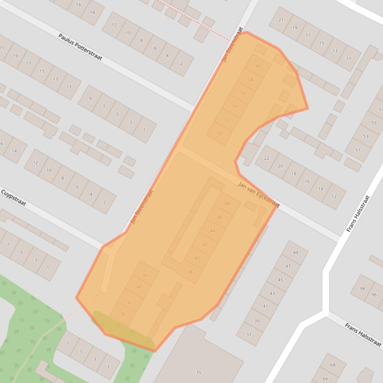 Kaart van postcodegebied 7131VR.