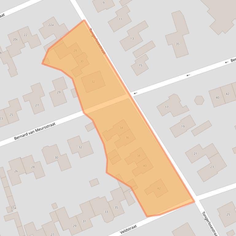 Kaart van postcodegebied 7131WK.