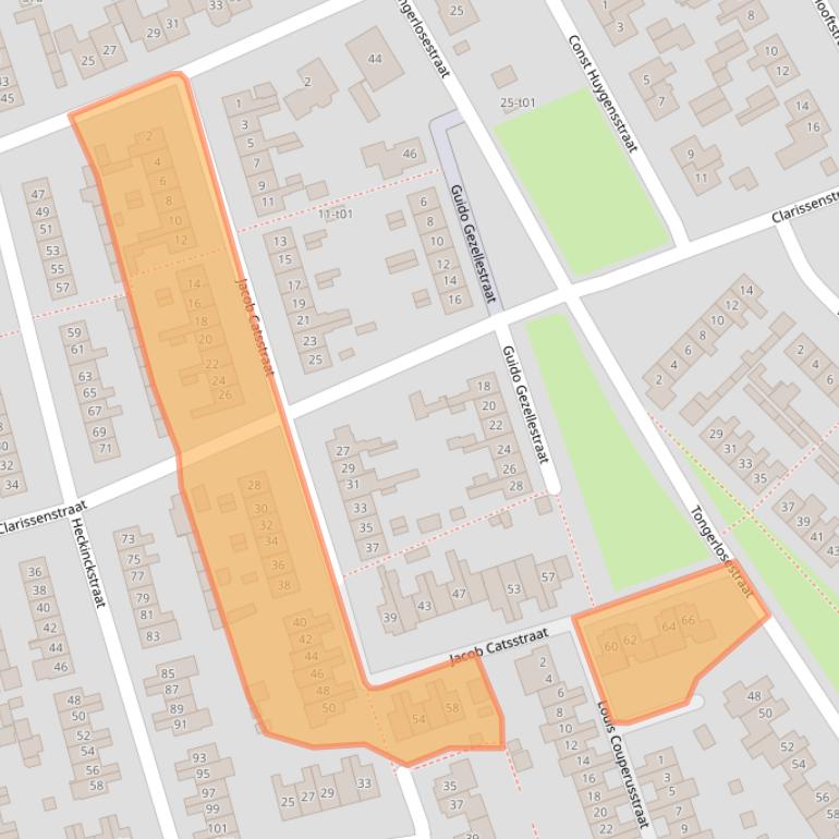 Kaart van postcodegebied 7131WR.