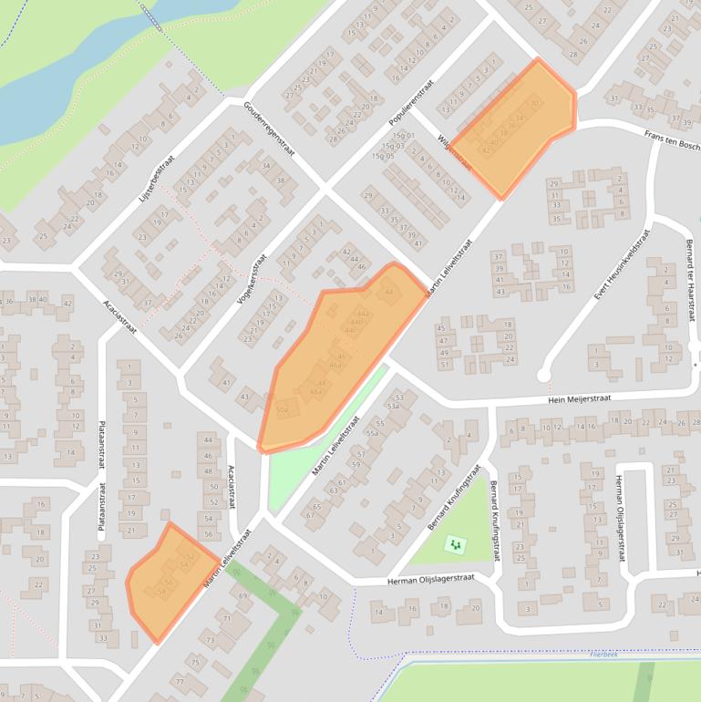 Kaart van postcodegebied 7131ZL.