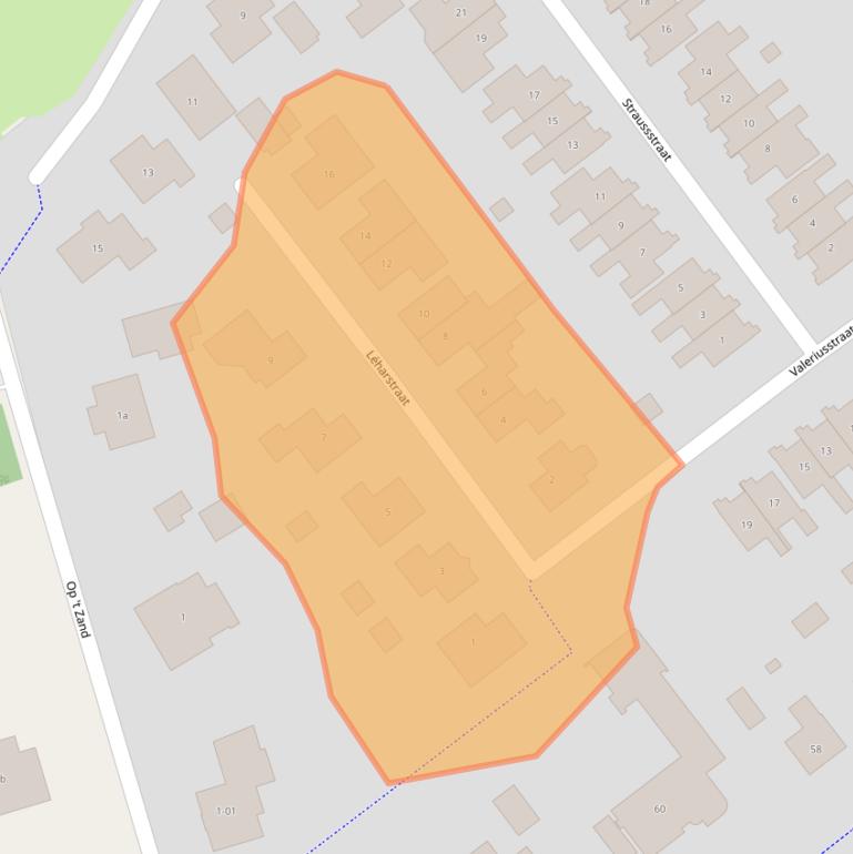 Kaart van postcodegebied 7132AS.