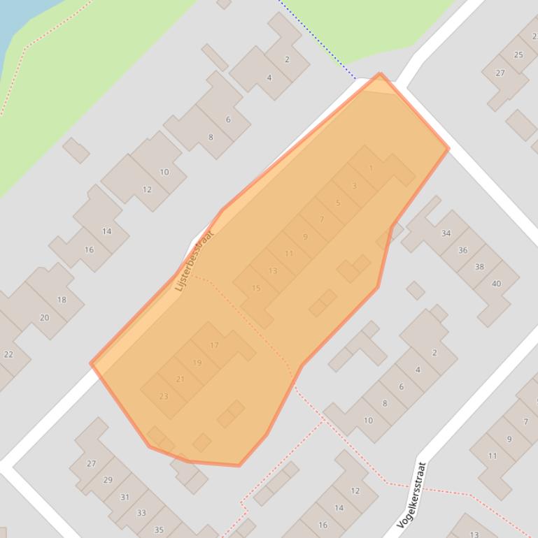 Kaart van postcodegebied 7132CA.