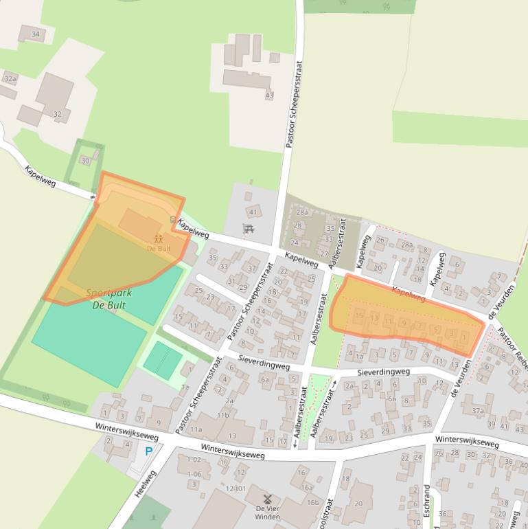 Kaart van postcodegebied 7134NJ.
