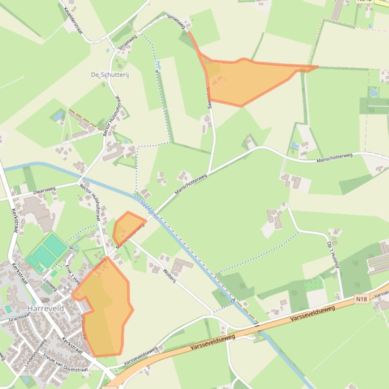 Kaart van postcodegebied 7135JE.