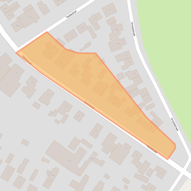 Kaart van postcodegebied 7135JK.