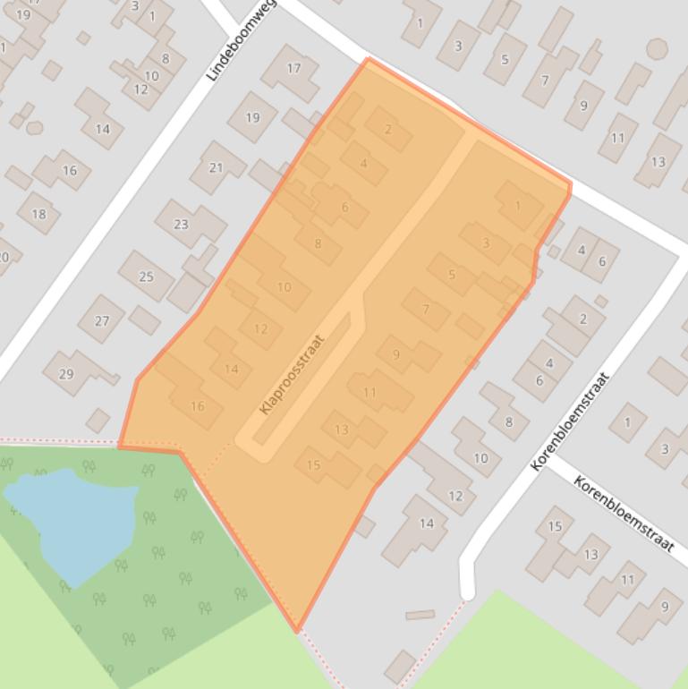 Kaart van postcodegebied 7135JP.