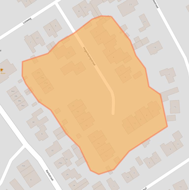 Kaart van postcodegebied 7135JZ.