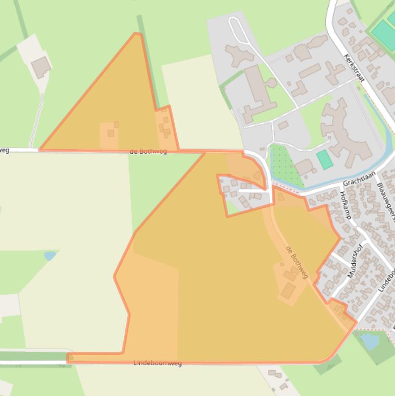 Kaart van postcodegebied 7135KD.