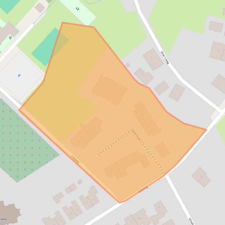 Kaart van postcodegebied 7135KS.