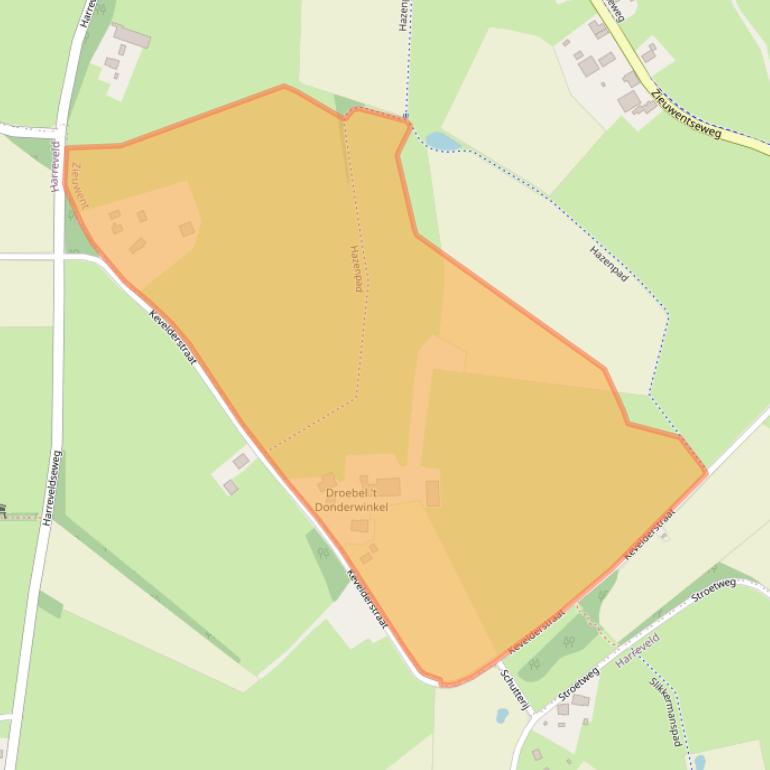 Kaart van postcodegebied 7136KA.