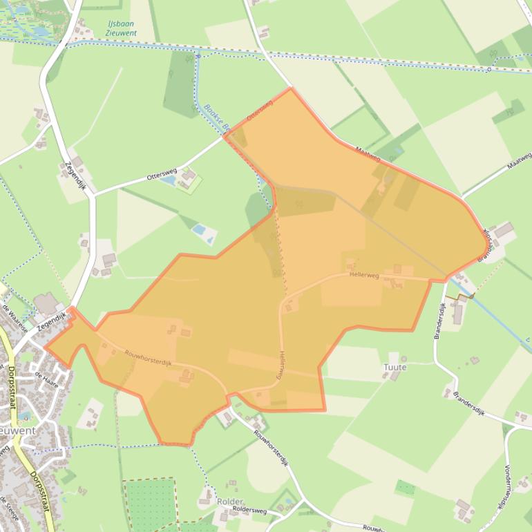 Kaart van postcodegebied 7136KS.