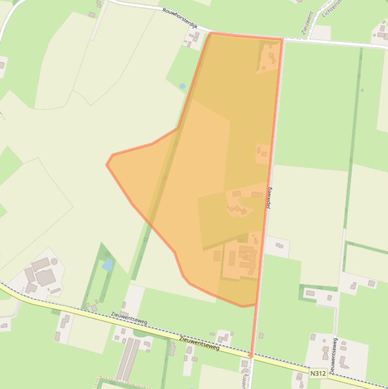 Kaart van postcodegebied 7136KZ.