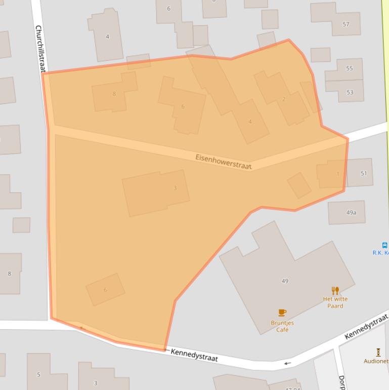 Kaart van postcodegebied 7136LV.