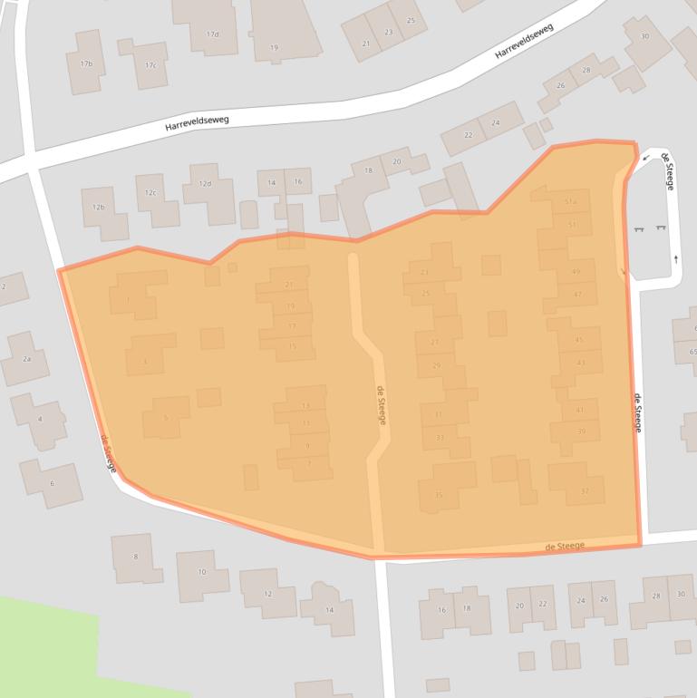 Kaart van postcodegebied 7136ML.