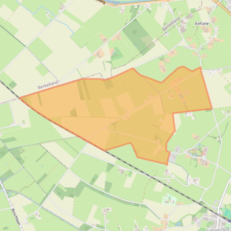 Kaart van postcodegebied 7137HB.