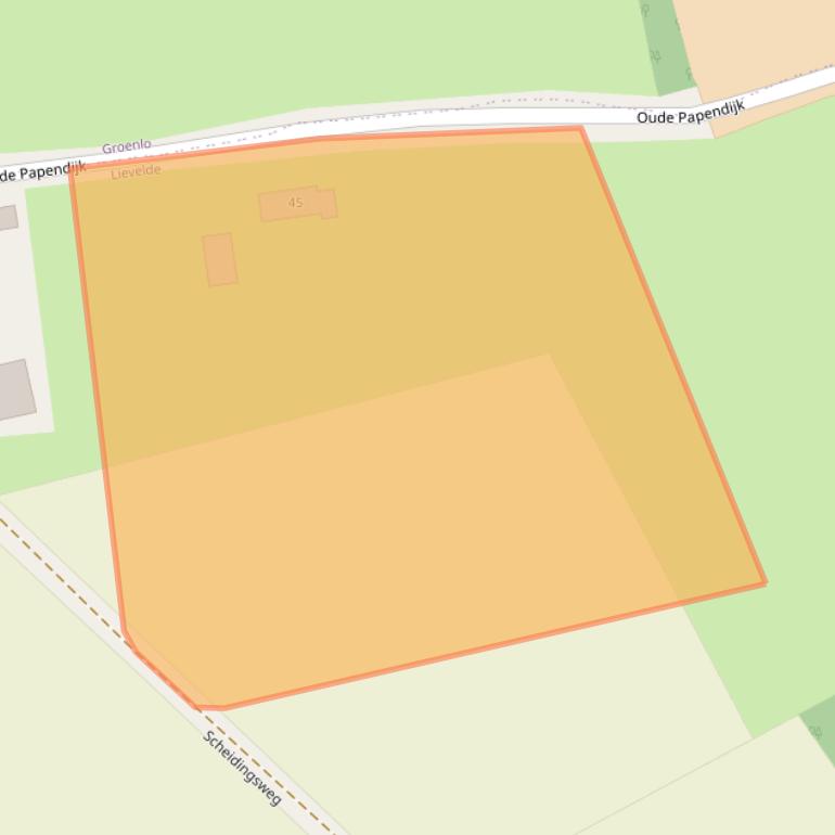 Kaart van postcodegebied 7137HK.