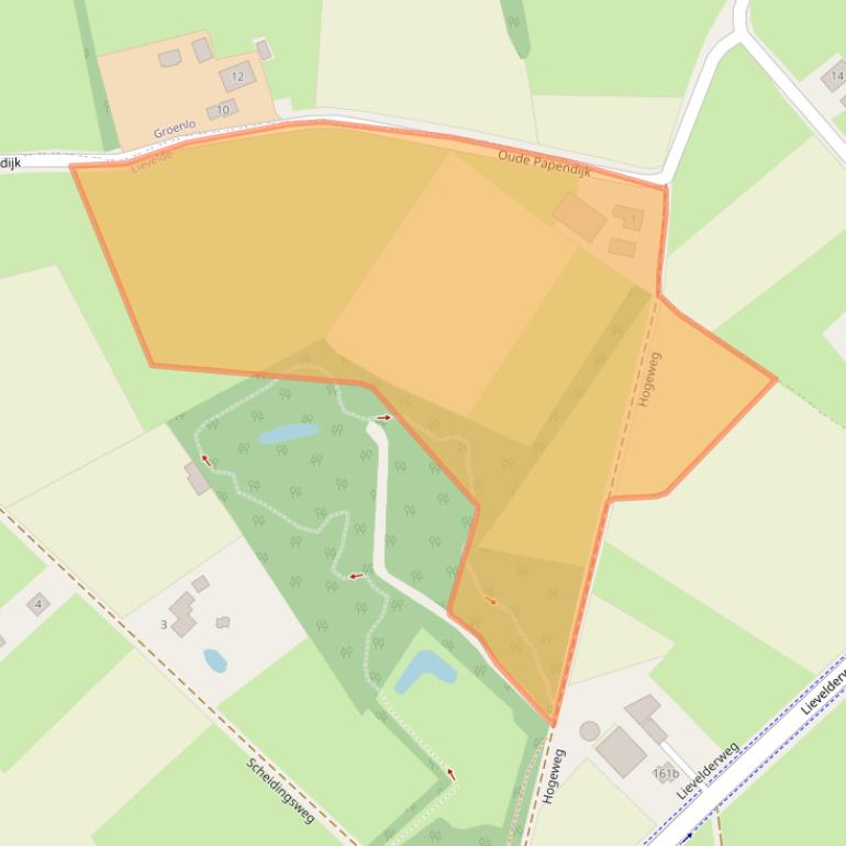 Kaart van postcodegebied 7137LE.