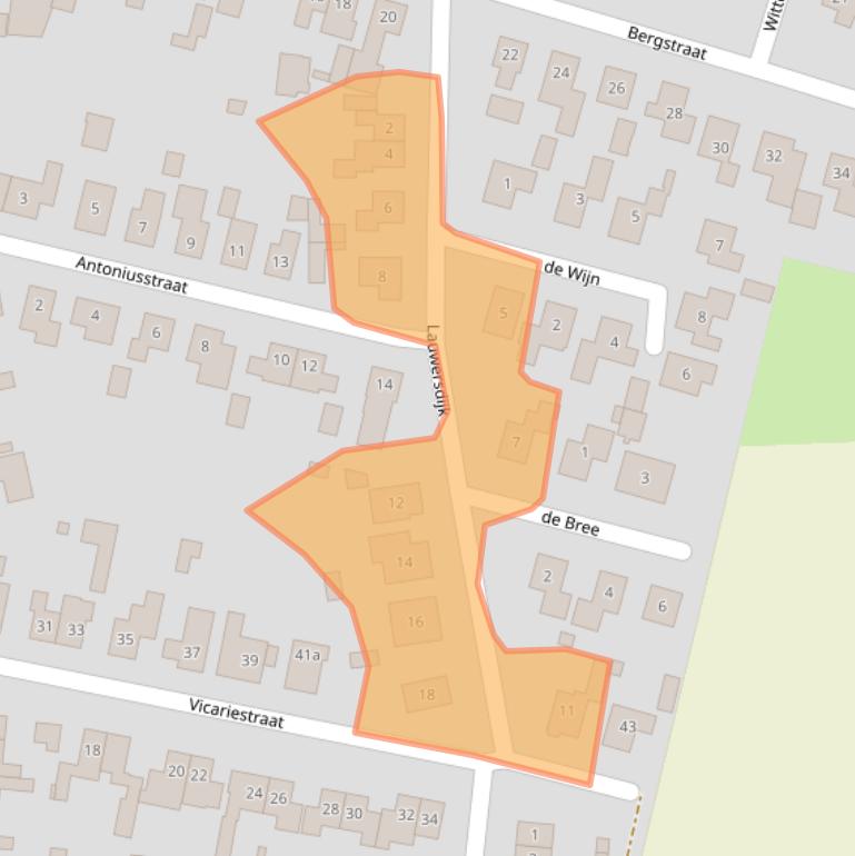 Kaart van postcodegebied 7137ME.