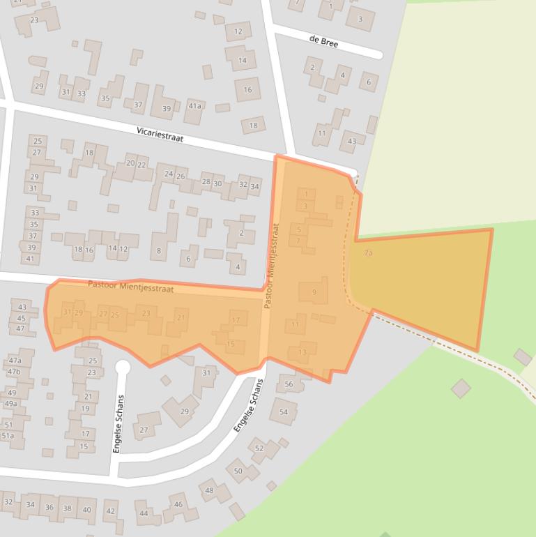 Kaart van postcodegebied 7137SB.